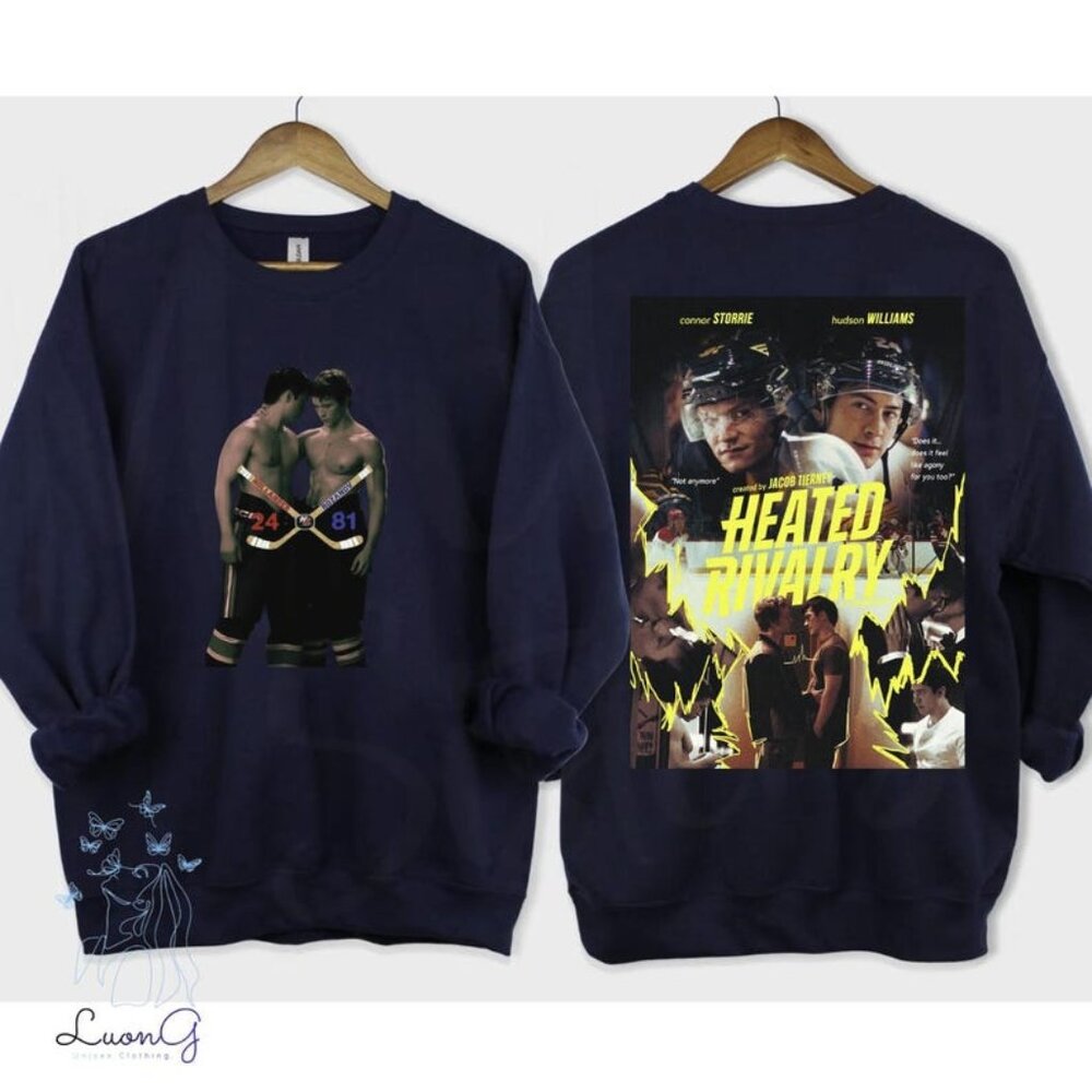 Team Hollanov Heated Vintage Sweatshirt, Hudson Williams Connor Storrie Hoodie,